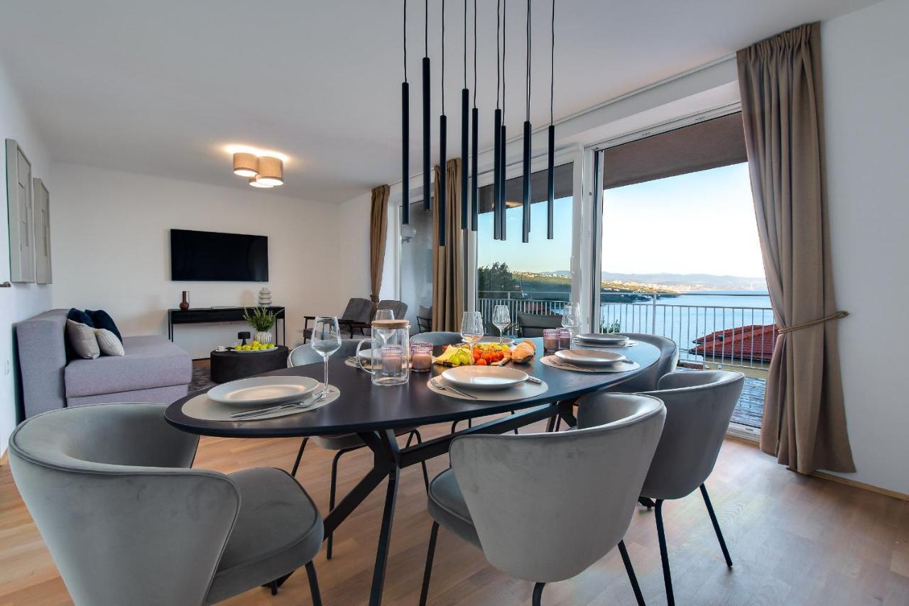 Premium Apartment With Beautiful Sea View, Short Walk To The Sea Opatija Extérieur photo