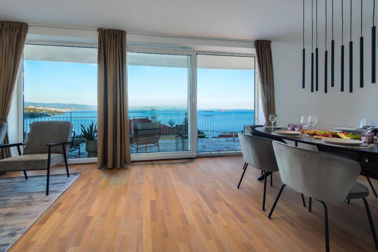 Premium Apartment With Beautiful Sea View, Short Walk To The Sea Opatija Extérieur photo