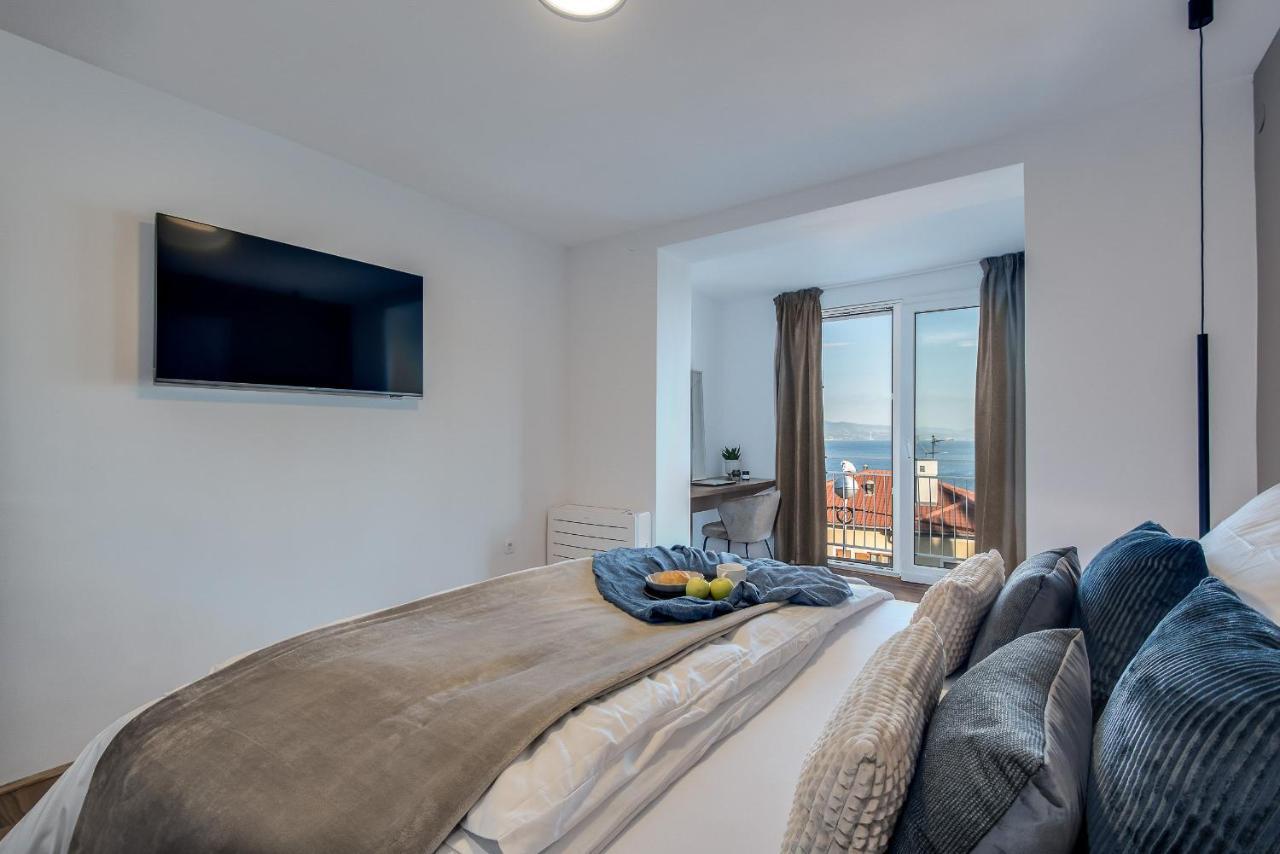 Premium Apartment With Beautiful Sea View, Short Walk To The Sea Opatija Extérieur photo
