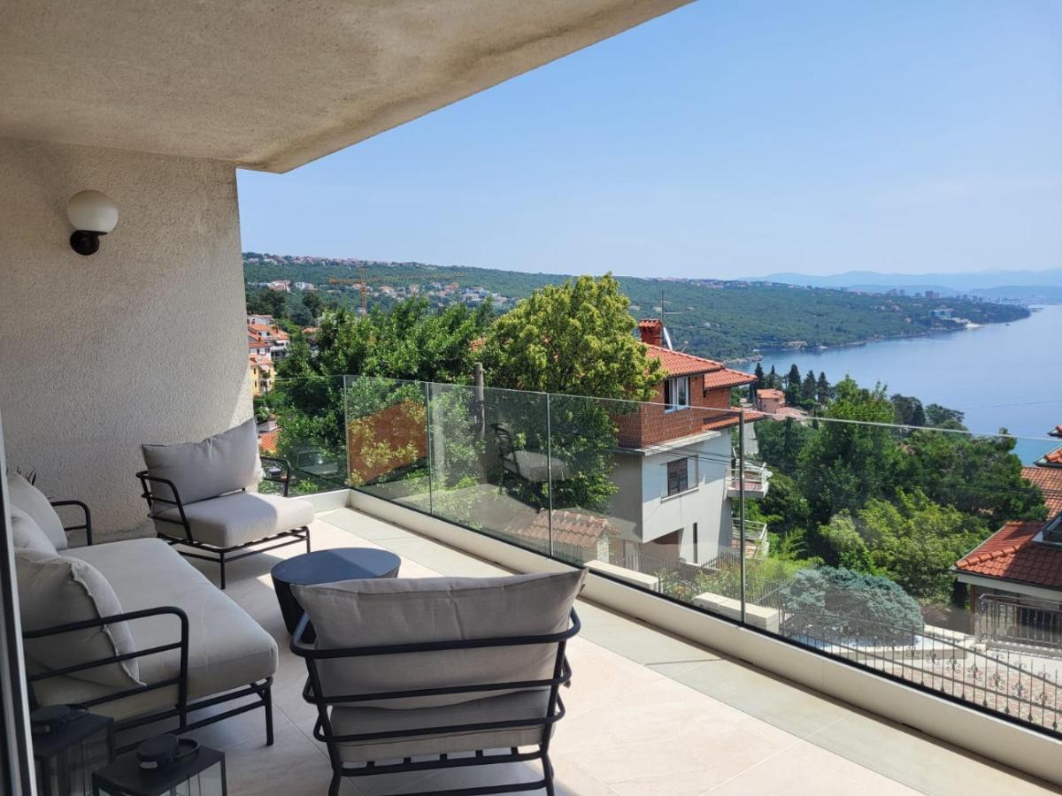 Premium Apartment With Beautiful Sea View, Short Walk To The Sea Opatija Extérieur photo